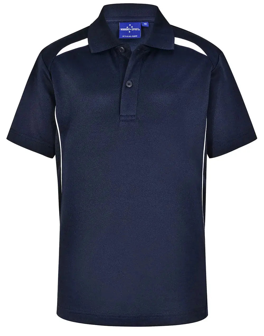 Winning Spirit Kid's Sustainable Poly/Cotton Polo Shirt PS93K Metro Workwear.